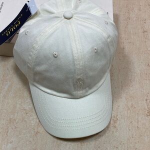 Polo Ralph Lauren Classic Baseball Cap in Off-White